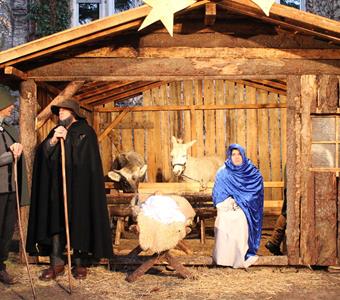 Presepe Vivente presentato della Heimatbühne Leifers